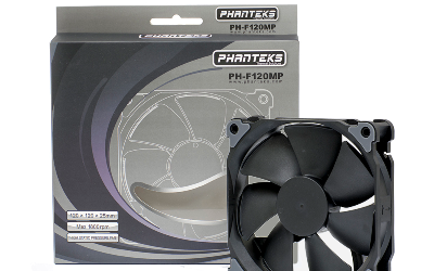 Phanteks Launches PH-F120MP High-Static Pressure Fan: Precision Cooling for Radiators and High-Density Heat Sinks