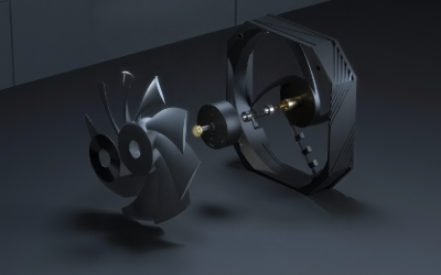 ProArtist Launches H14xPE Fan: Quasi-Industrial Performance Redefines 14030 Fan Standards