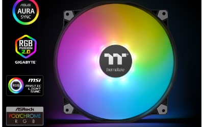 Thermaltake Launches Pure 20 ARGB TT Premium Edition 200mm Case Fan