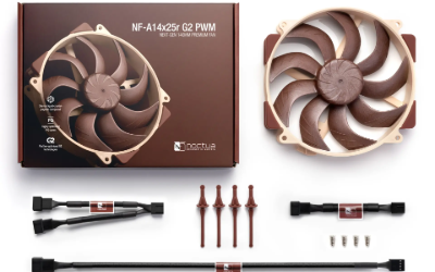 Noctua Unveils NF-A14x25r G2 PWM Fan: Redefining Performance for 140mm Cooling